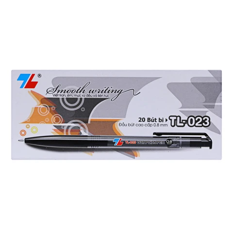 Bút bi Thiên Long TL023 đen  