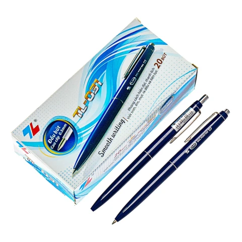 Bút bi Thiên Long TL031 xanh  