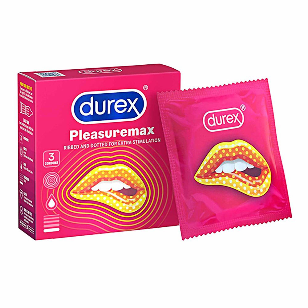 Bao cao su Durex Pleasuremax 3s  