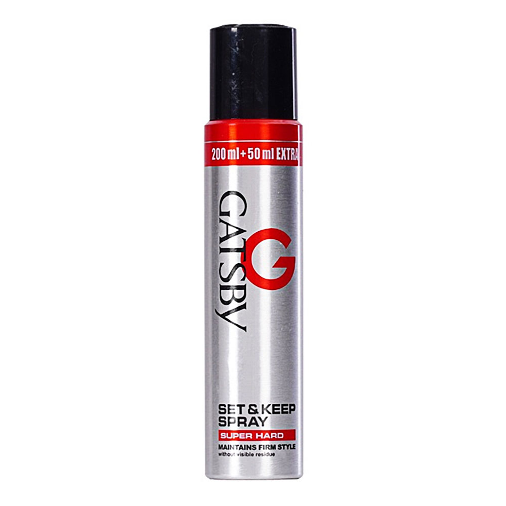 GATSBY KEO XIT TOC đỏ SH - SIEU CUNG 250ML