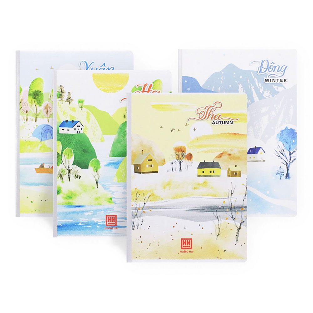 Vở ô ly Pupil bốn mùa 120tr  