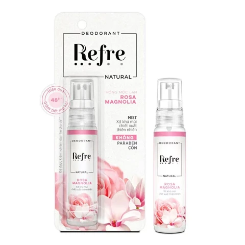 Xịt ngăn mùi toàn thân Refre mùi hồng mộc 30ml 