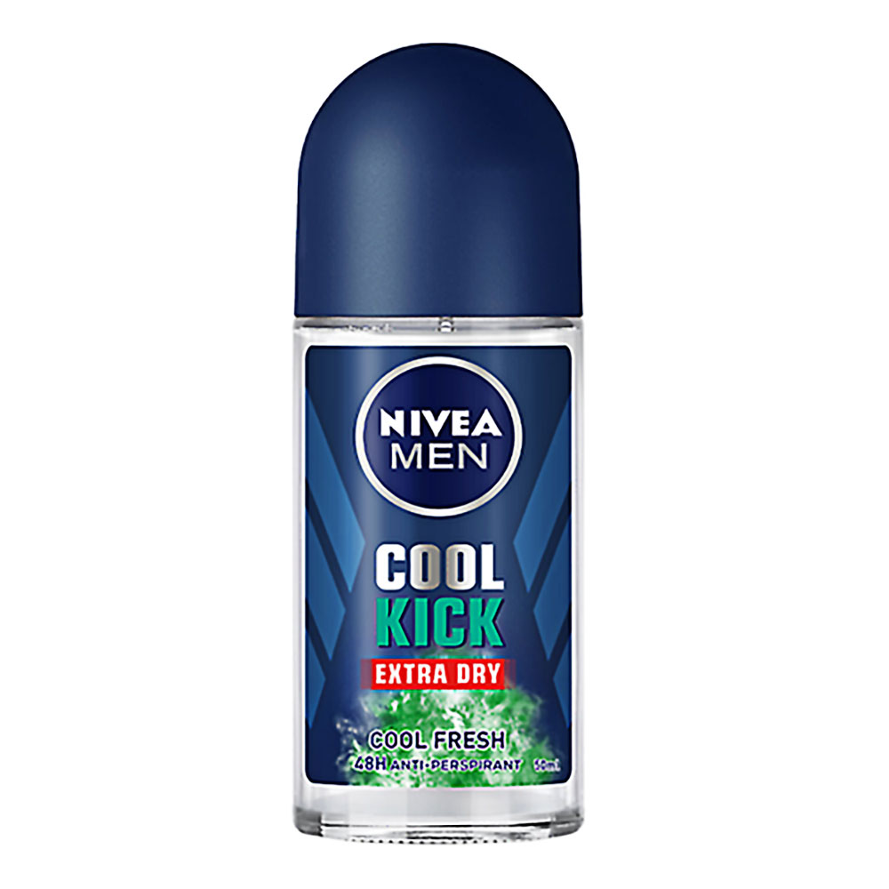 Lăn khử mùi Nivea nam Cool Kick mát lạnh 50ml 