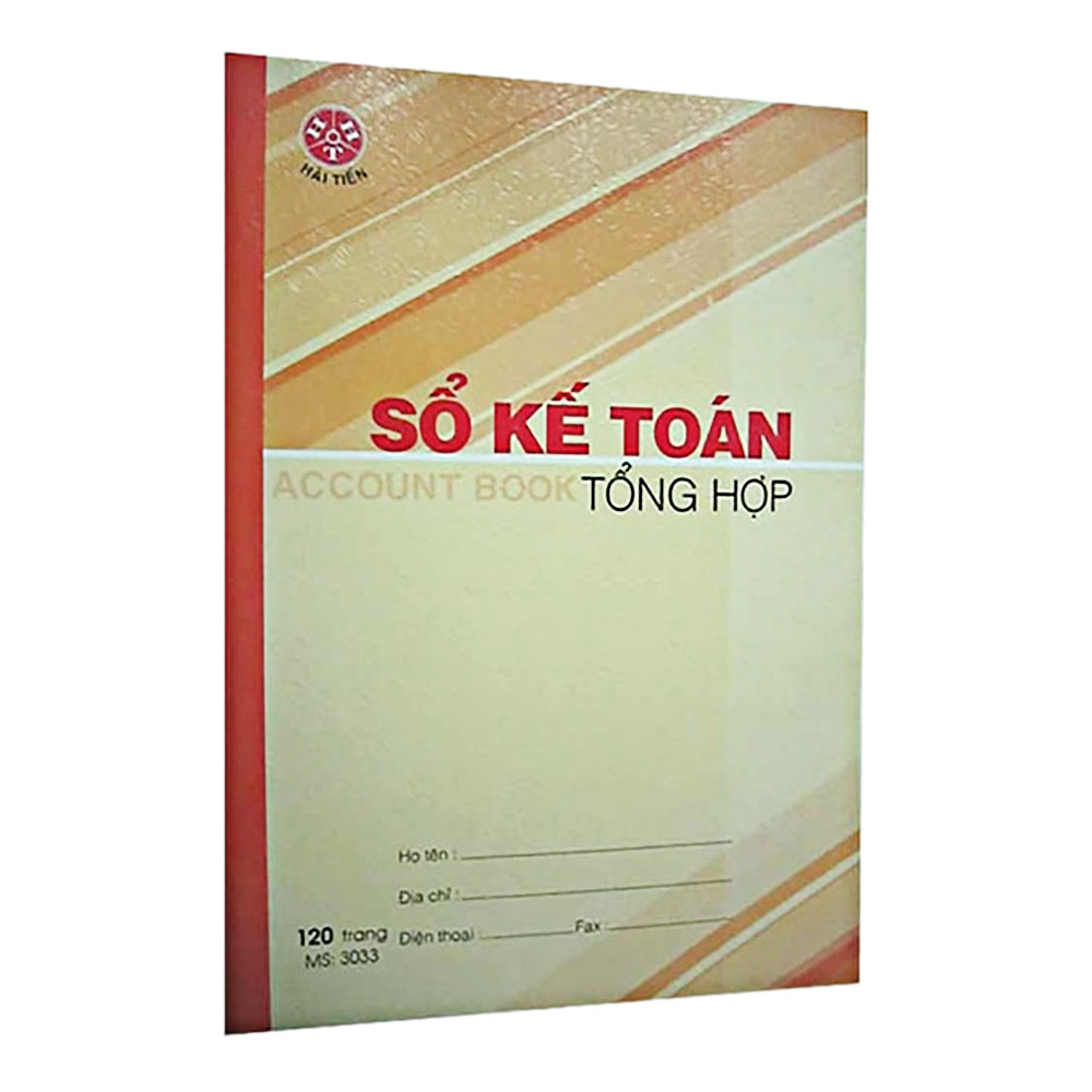 Sổ kế toán Hải Tiến 120tr  3033