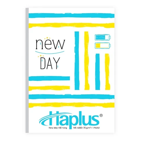 Vở kẻ ngang Hải Tiến ngang Hải tiến Haplus Newday 80T  