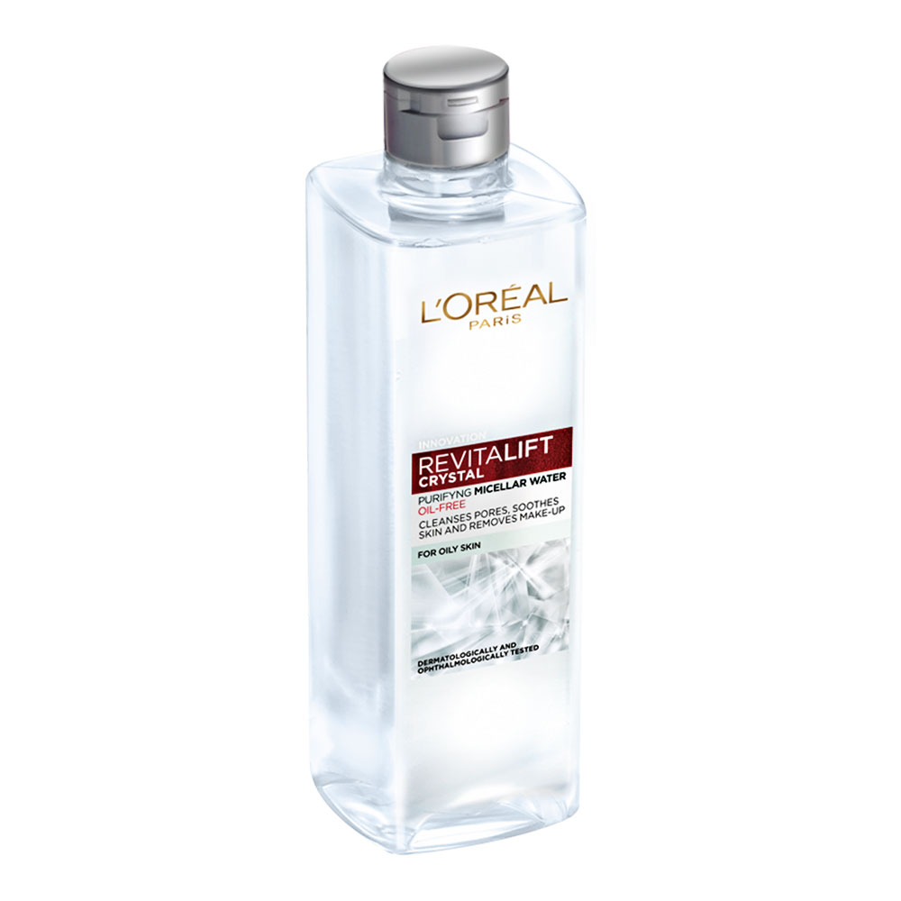 Nước tẩy trang Loreal cao cấp Revitalift Crystal Micellar 400ml 