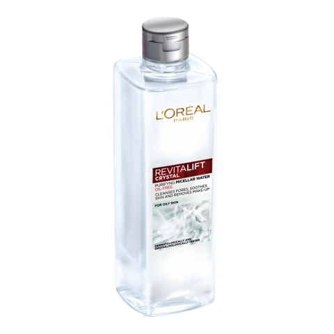 Nước tẩy trang Loreal cao cấp Revitalift Crystal Micellar 400ml 