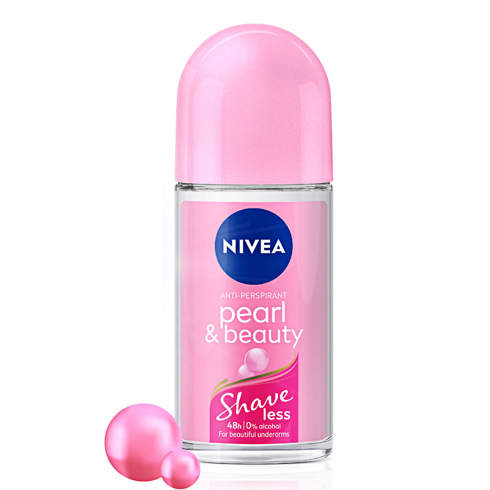 Lăn khử mùi Nivea mùi Nivea Shave less ngọc 50ml 