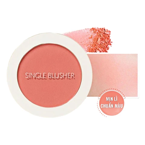 Phấn má  Saem single blusher  