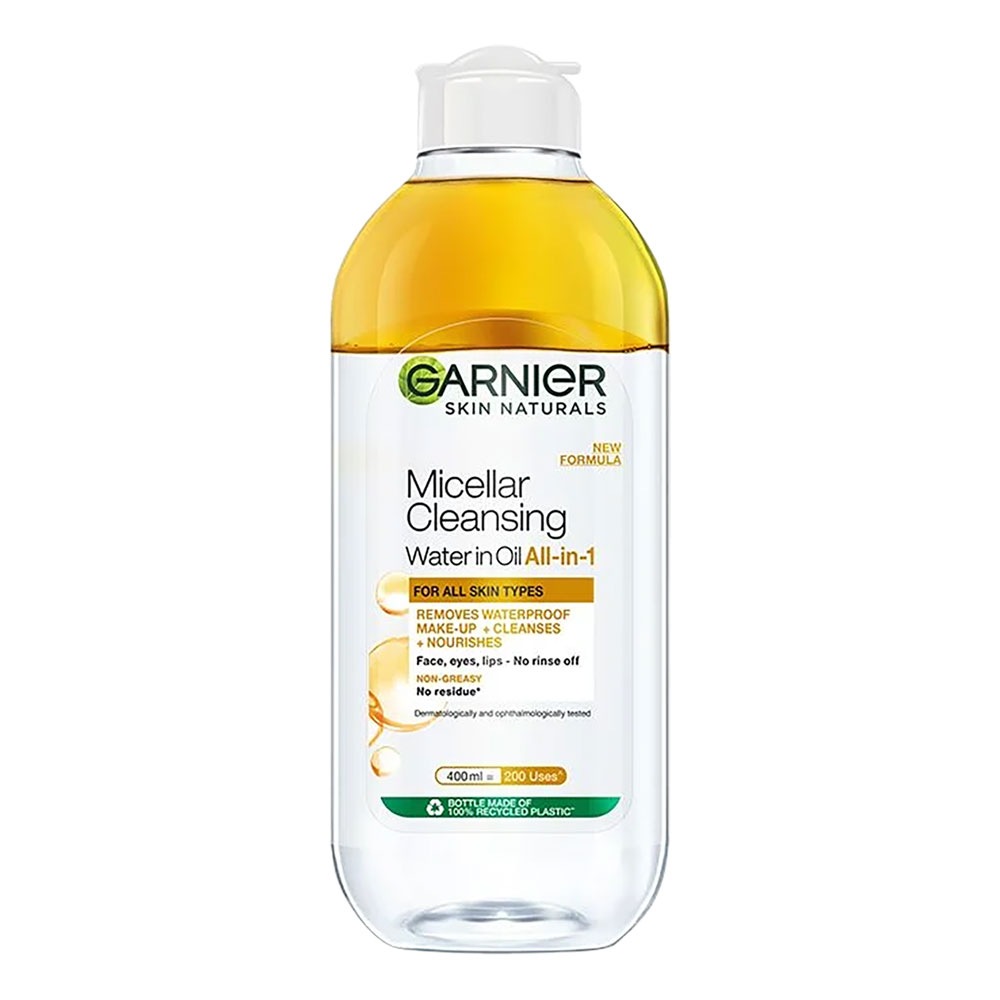 Nước hoa hồng Garnier làm sạch 400ml 