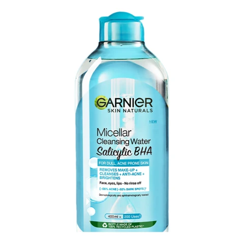 Nước tẩy trang Garnier cho da dầu và mụn 400ml 