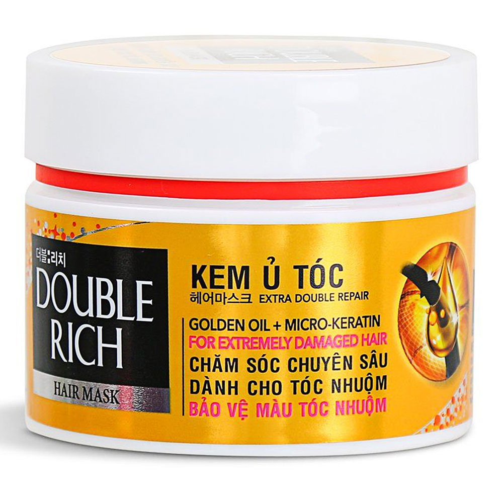 Kem ủ tóc Double Rich chăm sóc tóc nhuộm 200ml 