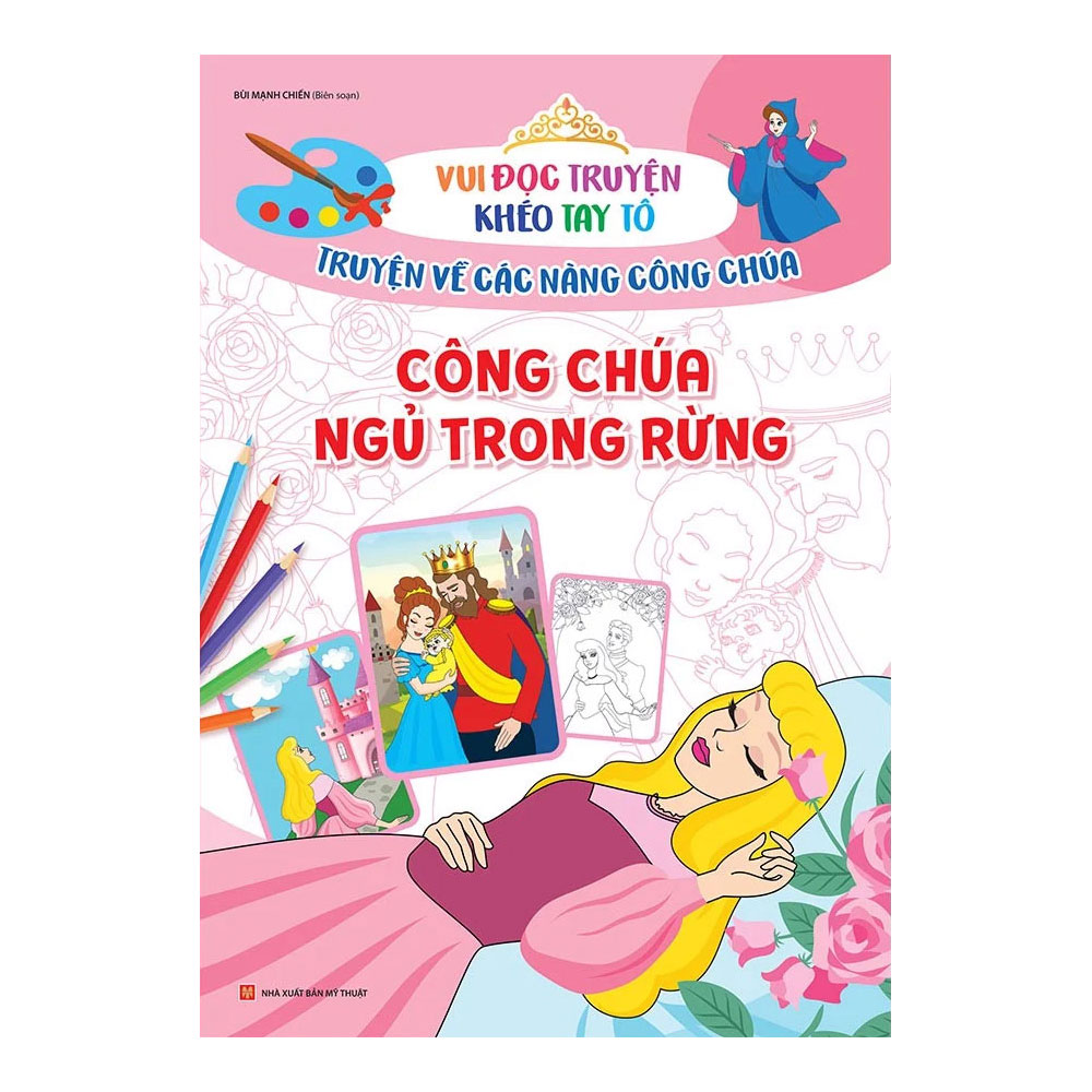 Vui đọc truyện khéo tay tô-Công chúa ngủ trong rừng