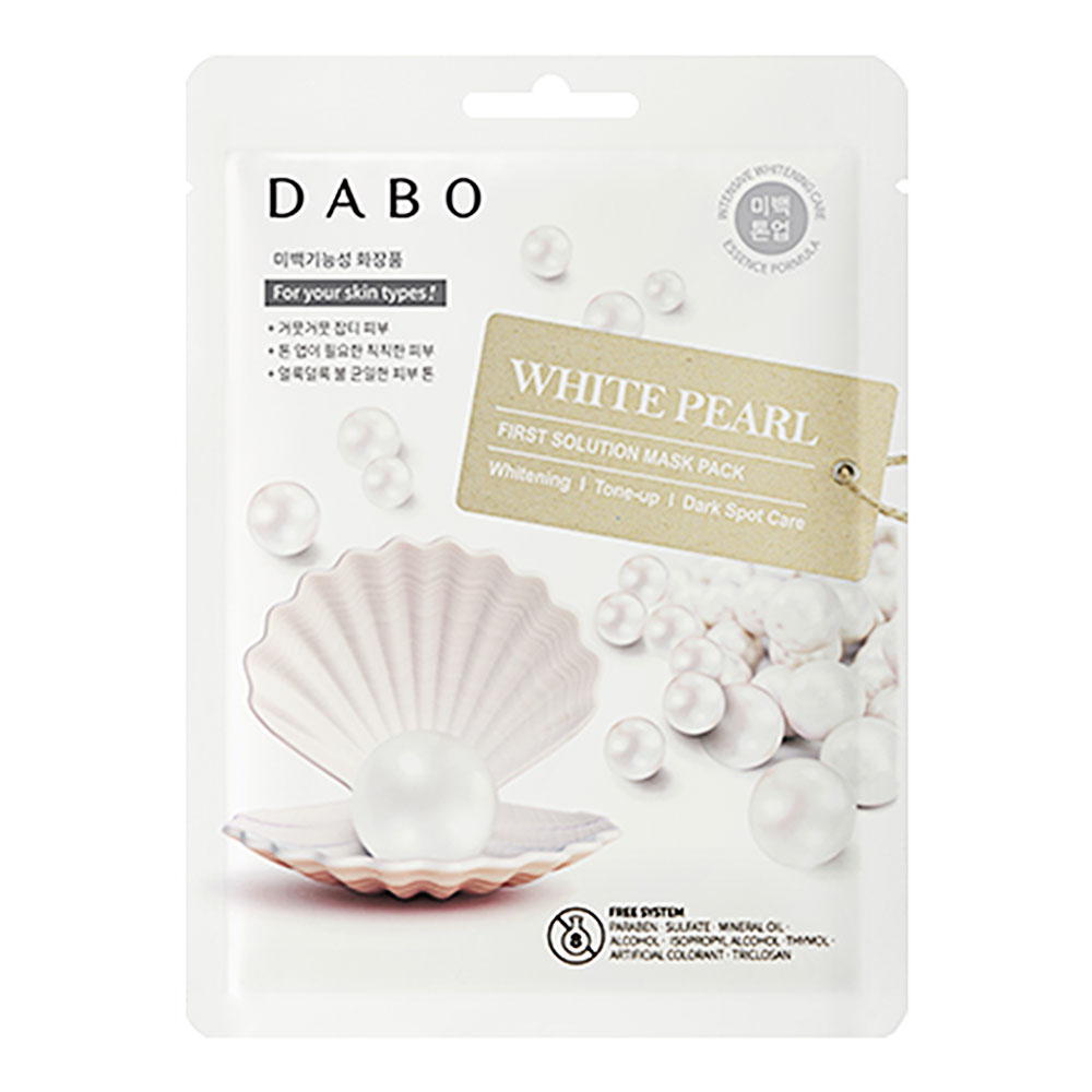 Đắp mặt nạ Dabo  White Pearl 23g 
