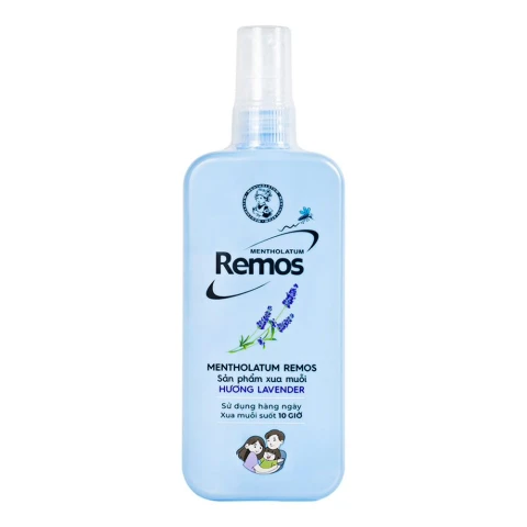 Xịt chống muỗi Remos hương lavender 150ml 