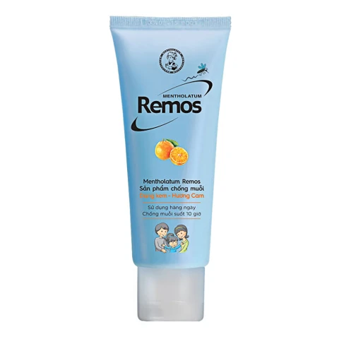 Kem chống muỗi Remos hương cam 70g 