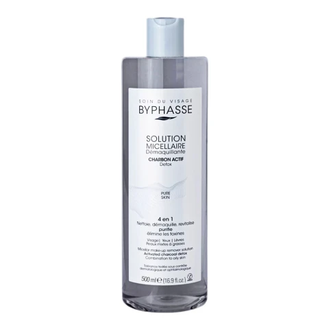 Nước tẩy trang Bypasese trang than hoạt tính 500ml 