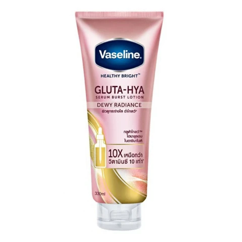 VASELINE Dewy Radiance Bodylotion Vn 300ml 12 t/th _hồng