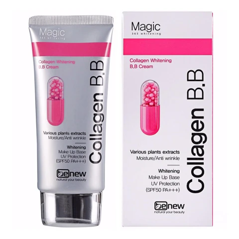 Kem trang điểm BB ma thuật _ Benew Collagen Whitening  50ml 