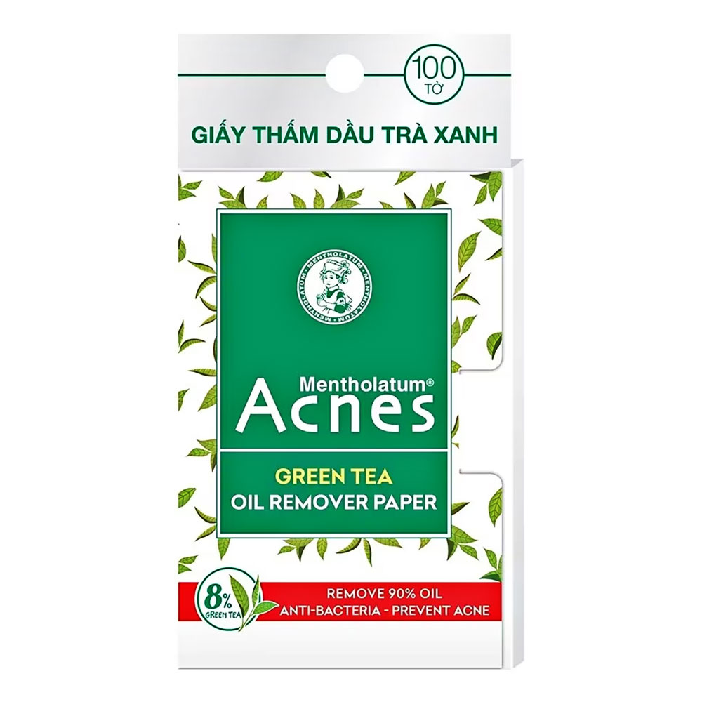 Giấy thấm dầu Acnes trà xanh  