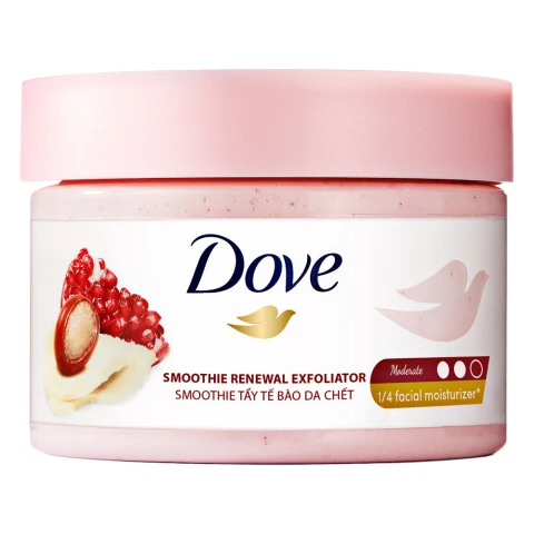 Tẩy da chết Dove hương lựu 298g 