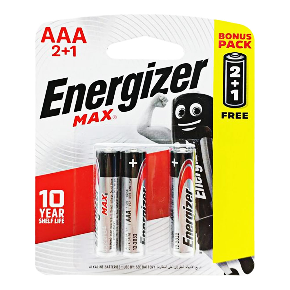 Pin AAA Energizer max E92 BP2+1  