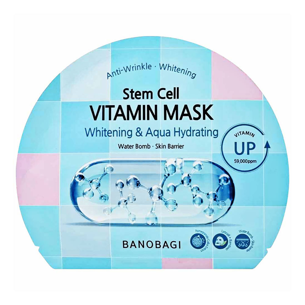 Đắp mặt nạ Banobagi Vitamin Mask Whitening  Hydrating 30g 