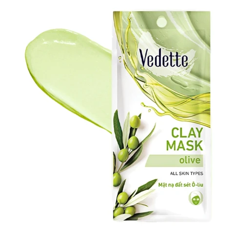 Đắp mặt nạ Vedette đất sét Olive (Oliu) 12g