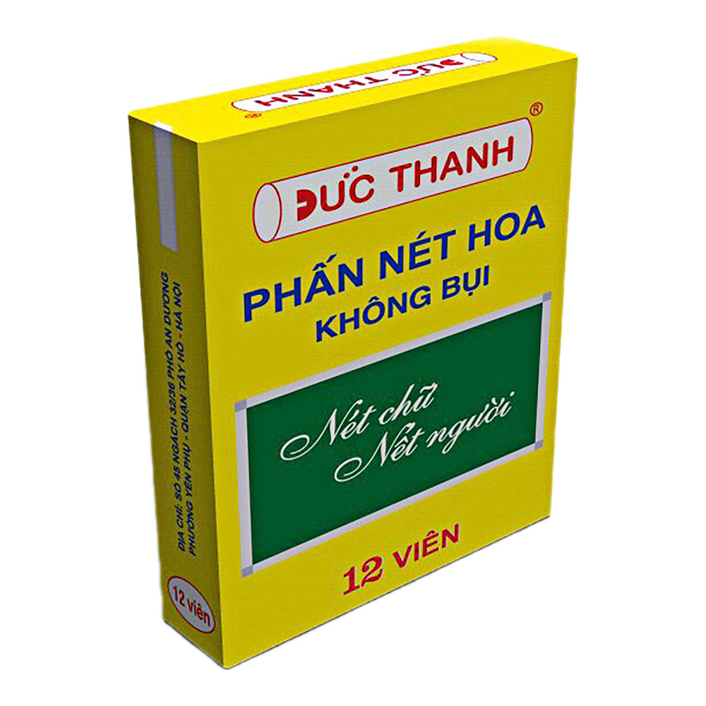 Phấn không bụi Đức Thanh vỏ vàng  