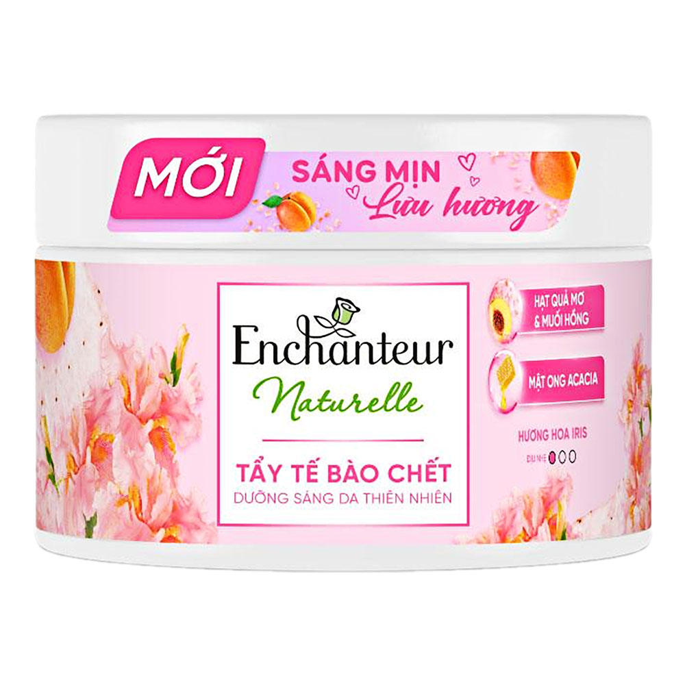 Tẩy tế bào chết Enchanteur thiên nhiên Iris  250g