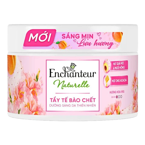 Tẩy tế bào chết Enchanteur thiên nhiên Iris  250g