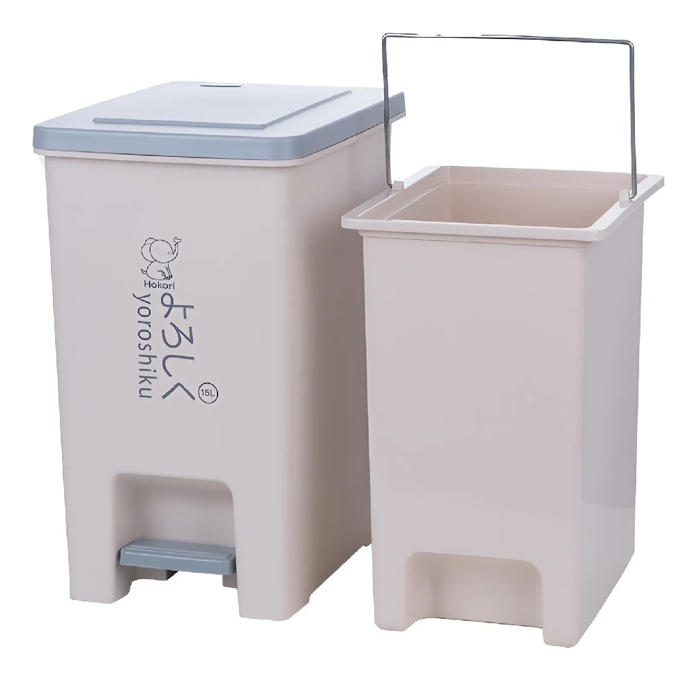 Bật rác vuông 15L Hokori 8062/6