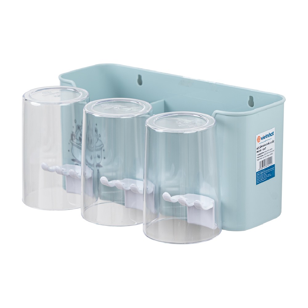 Bộ cắm bàn chải Việt Nhật 3 cốc  1347
