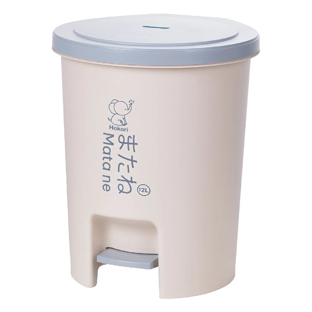 Bật rác tròn Hokori  12L 8069