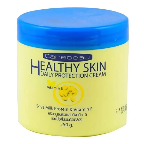 Kem dưỡng da Carebeau màu vàng 250g 