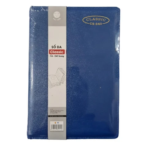 Sổ da Hải Tiến classic 6 240tr HT4726  