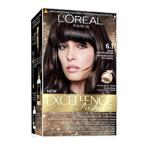 Nhuộm Loreal 6.1 nâu khói 172ml