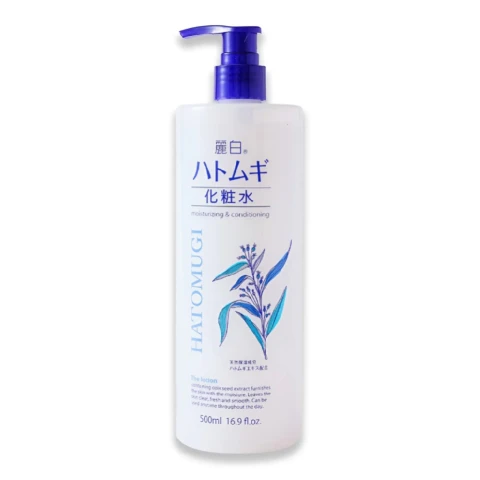 Nước hoa hồng Hatomugi dưỡng ẩm và làm sáng da 500ml 