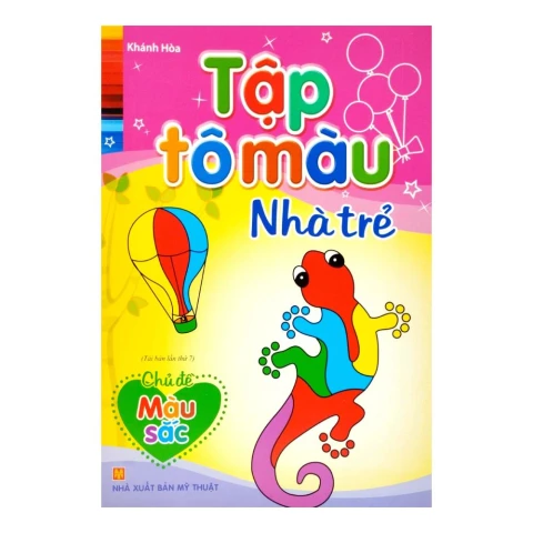 Tập tô màu nhà trẻ- Màu sắc