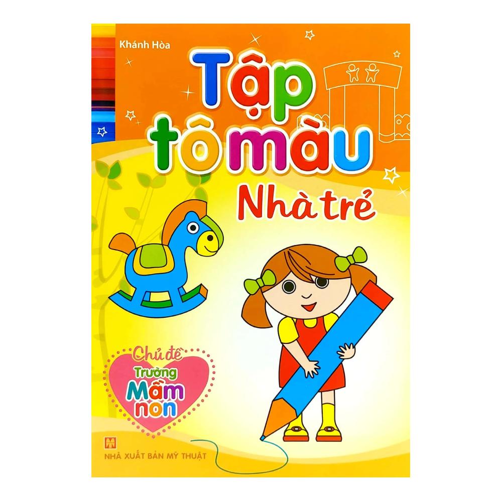 Tập tô màu nhà trẻ- Trường mầm non