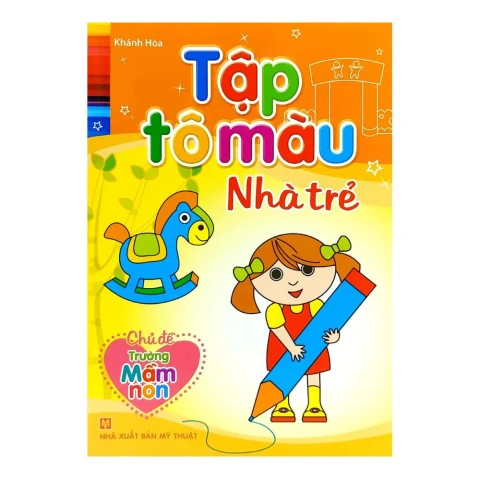 Tập tô màu nhà trẻ- Trường mầm non