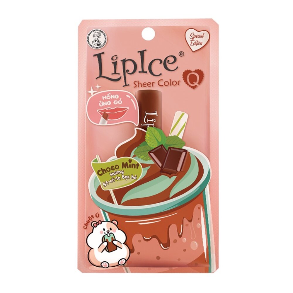 Son dưỡng Lipice Sheer color Q Choco Mint 2.4g 