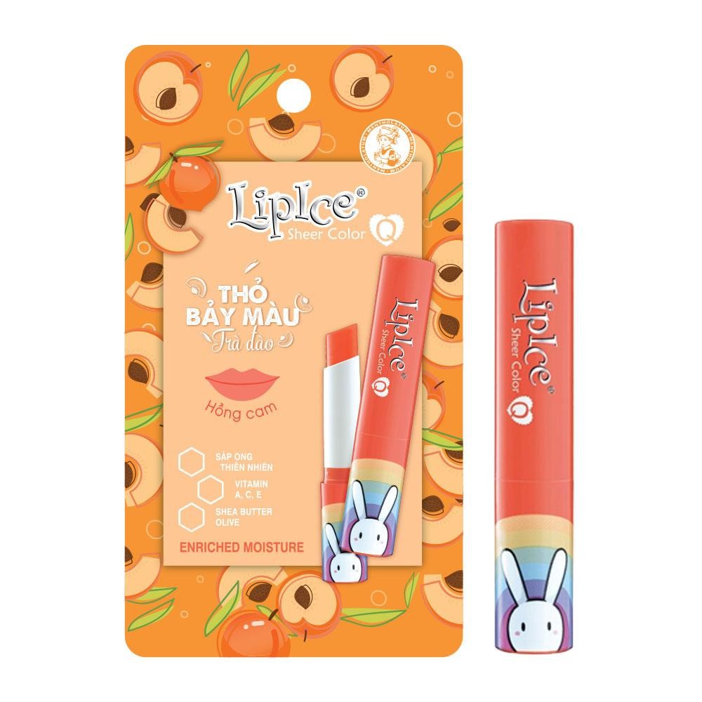 Son dưỡng Lipice Sheer color Q Thỏ bảy màu 2.4g 