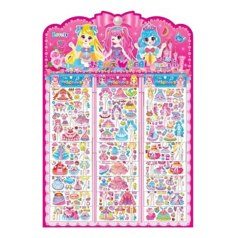 Vỉ Sticker búp bê 30