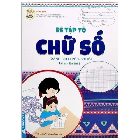 Bé tập tô chữ số (5-6T)_B11