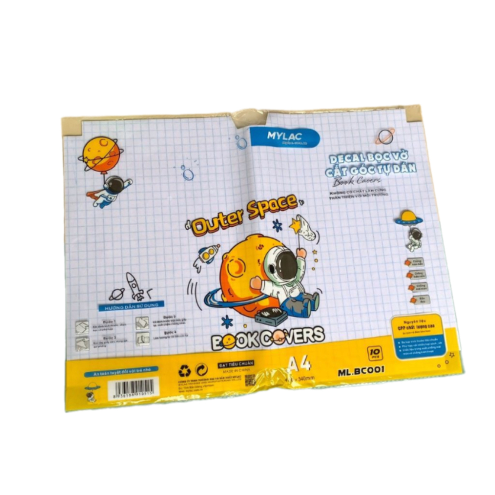 Bọc sách   decan 3 bọc khổ A4   