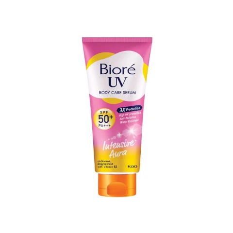 Chống nắng Bioré Serum dưỡng thể kháng bụi Sáng Da Mịn Màng Hương Quả Mọng  150ml 