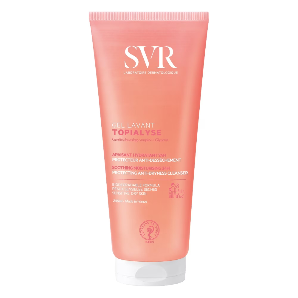 Gel rửa mặt SVR- Topialyse Gel Lavant 200ml