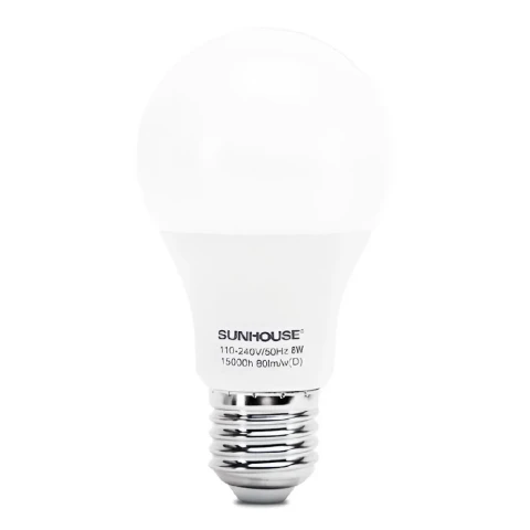 Bóng đèn Led Sunhouse  8W SHE-LEDA60AL-A8W.W