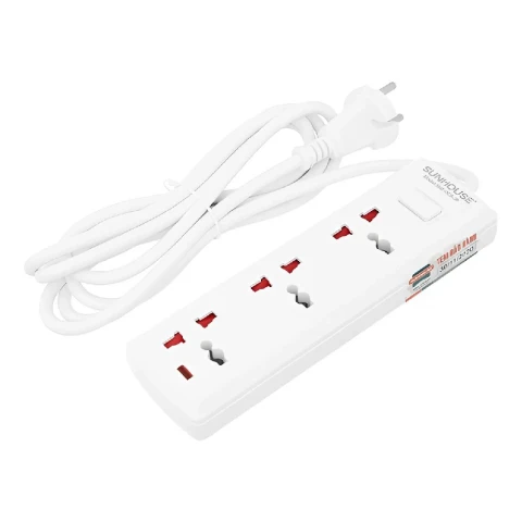Ổ cắm điện  Sunhouse   SHE OC6-3P